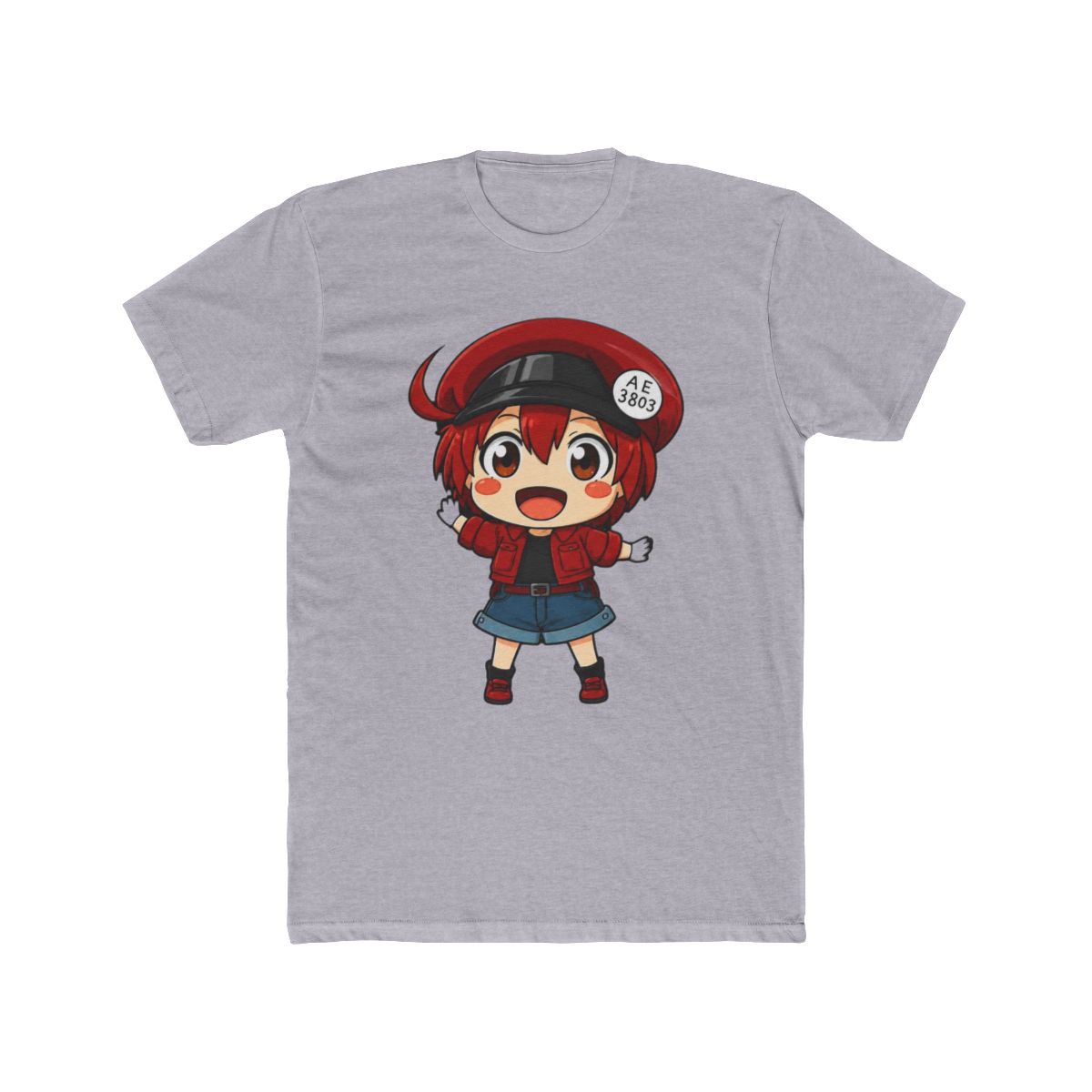 Cells at Work! Cells White T Shirt | Cells at Work! Official Merch | Cells at Work! Merch Store - alternate angle 2, merchandise