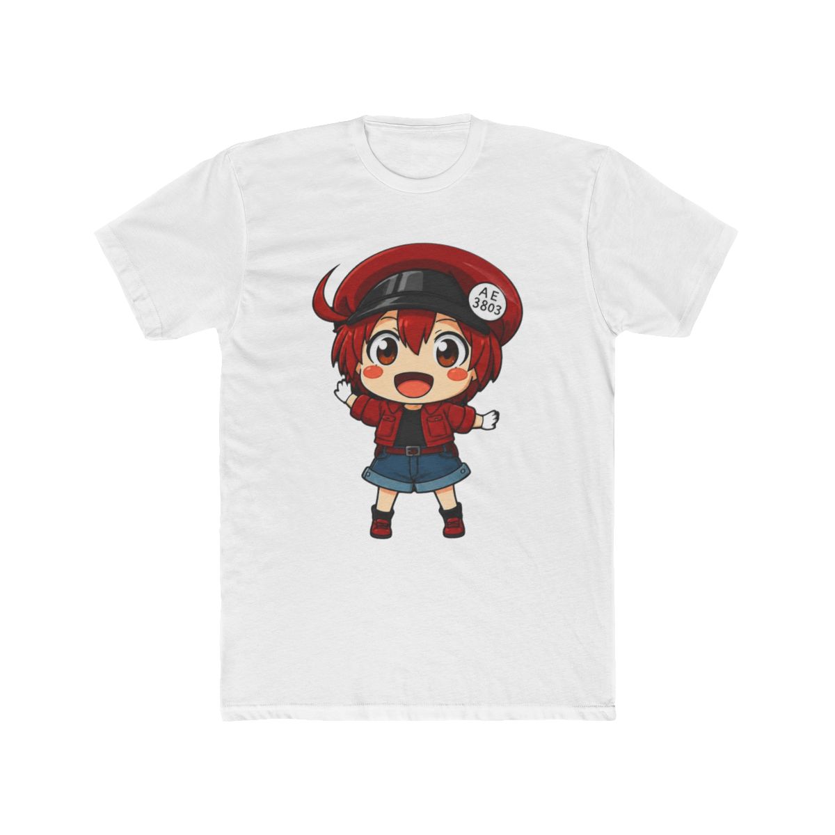 Cells at Work! Cells White T Shirt | Cells at Work! Official Merch | Cells at Work! Merch Store